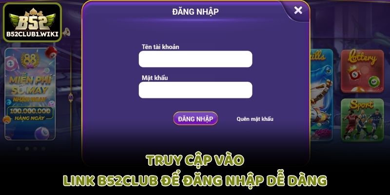 Hướng dẫn Poker online khi truy cập vào link B52club